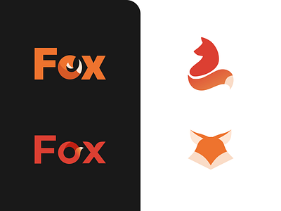 Foxes 🦊 fox fox illustration fox logo foxes geometric illustration gradient illustration logo logotype minimalistic purchase vector