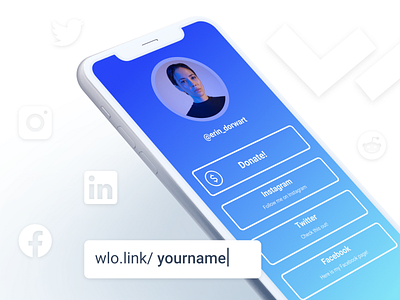 Willow - The All-in-One Link in Bio branding creators design donations illustration influencers ios link linktree logo mobile app product design social network socialmedia taplink tool ui ux web web design