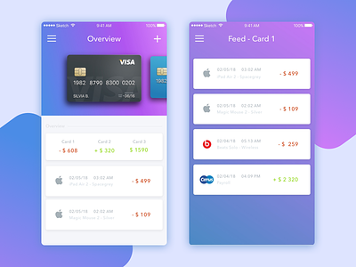 Fintech project of Mobile Banking iOS App