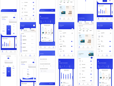 Smart Home App android control devices ios mobile app mobile app design mobile design mobile ui product design smart smart home smarthome ui user experience user interface ux web