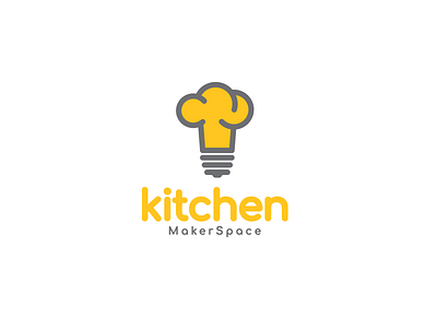 Kitchen MakerSpace logo branding engineering icon identity kitchen logo logos type typeface typography
