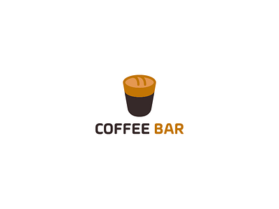 Coffee bar logo bakery beaked brand branding bread coffee icon iconic identity logo mark typography