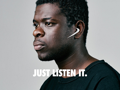 Nike. Headphone.