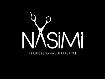 Nasimi Professional hairstyle LOGO logo