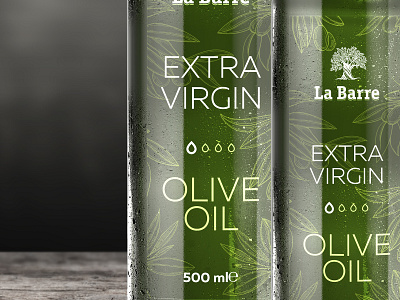 Olive oil label