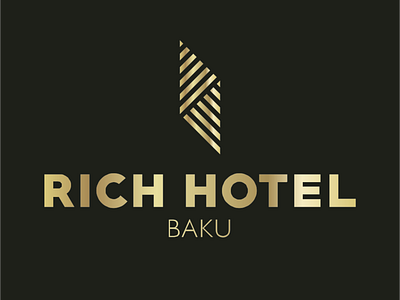 Rich Hotel Baku baku creative design dribbble hotel hotel branding hotel logo icon mark minimal minimalism modern premium rebranding rich type