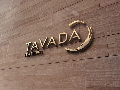 Tavada Restaurant logo logo creative design modern art