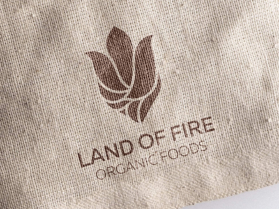 Land of Fire branding