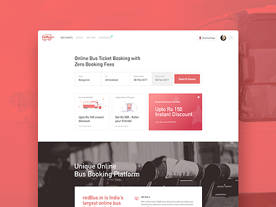 RedBus - Redesign