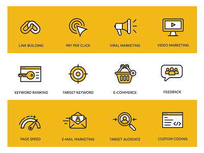 SEO Icons icon icons seo set