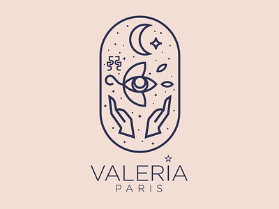 Valeria Paris | Badge Logo