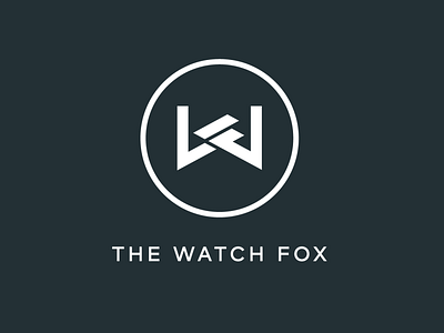 The Watch Fox | Monogram brand brand identity custom typography icon letterform lettermark logo mark monogram symbol typography vector wf