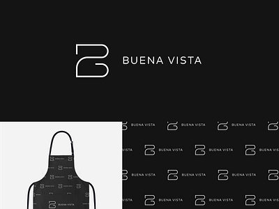 Buena Vista | Lettermark b brand brand identity brandmark elegant icon illustration letterform lettermark logo logomark mark minimal restaurant simple symbol typography vector