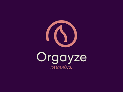 Orgayze | Logomark beauty brand brand identity cosmetics cosmetics logo icon lettermark lineart logo mark skin care symbol typography
