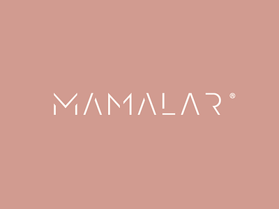 Mamalar | Logotype brand identity branding clothing custom typography elegant ethical logo logotype maternity minimal mothers organic soft stationery typography wordmark