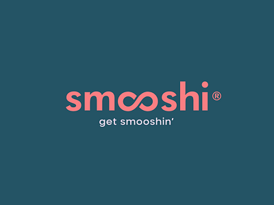 Smooshi | Wordmark 👩‍❤️‍👨 app brand custom type date app dating icon infinity logo design logotype love symbol typography ui vector wordmark