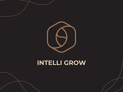 Intelli Grow | Logomark agriculture brand brand identity growing horticulture icon identity illustration lineart logo logomark mark monogram presentation symbol typography