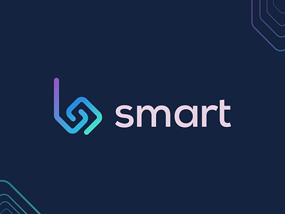 bsmart | Logomark 5g b brand connection consulting icon lineart logo logomark mark symbol technology telecommunications typography