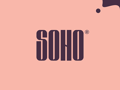 Soho | Logotype artisan bakery brand brand identity coffee custom typography flat high style icon logo logomark logotype mark restaurants symbol type typography vector