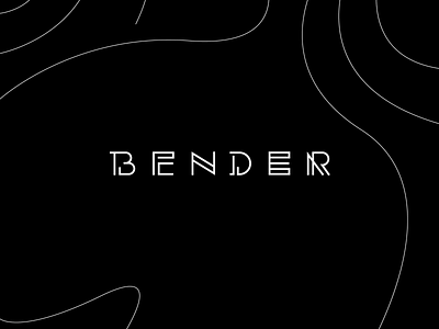 Bender | Logotype brand brand identity car detailing geometry icon interior lineart logo logotype mark minimal symbol tuning typography vector