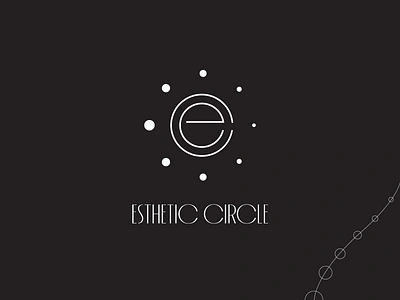 Esthetic Circle | Logomark beauty brand brand identity branding ec esthetic dentistry fashion icon illustration lettermark lineart logo mark pearls photography plastic surgery symbol typography