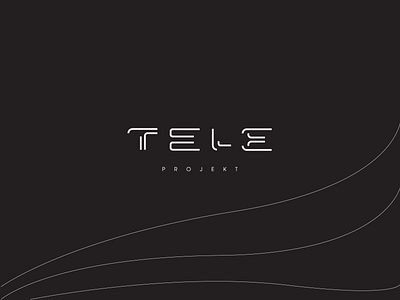 Tele Projekt brand brand identity futuristic icon interface logo logotype mark modern symbol telecommunication typography