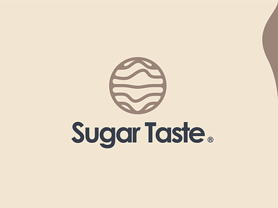 Sugar Taste brand identity branding cafe cafe branding cake shop cakes chocolate friendly icon logo mark organic personality sweets symbol typography