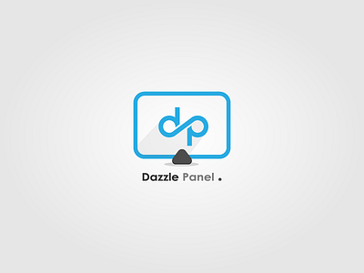 Dazzle Panel Logo brainstorm brand brand identity design illustration logo logo design software web development