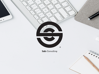 SC Monogram - Logo brand brand identity branding business logos graphic design logo logo design marketing monochrome monogram social media