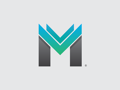 M Icon brand brand identity creative icon letter logo logo design monogram moqinterview symbol