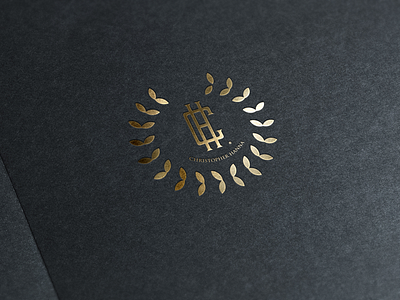 Christopher Hanna 2 brainstorm brand brand identity classy gold icon logo logo design logomark luxurious symbol visual identity