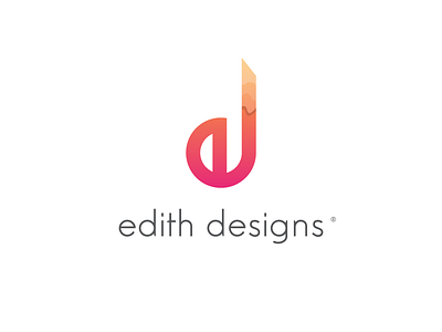 edith designs brand icon innovation letters logo logo design logomark monogram symbol