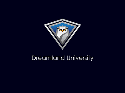 DU - Owl Mascot icon logo mascot owl symbol university