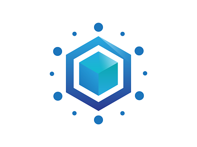 Blockware Icon blockchain brand branding connection gradient icon logo logo design software symbol