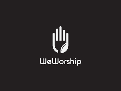 WeWorship brand brand identity creative drama icon lettermark logo logomark mark modern monogram music musicalnote poetry smartlogos songwriter symbol typography vector worship