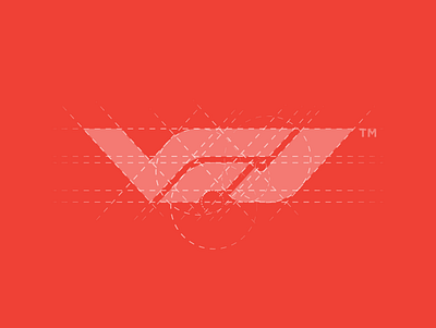 VFV Grid brand brand identity construction grid icon illustration linear logo logomark mark process proportional shapes symbol symetrical type typography vector