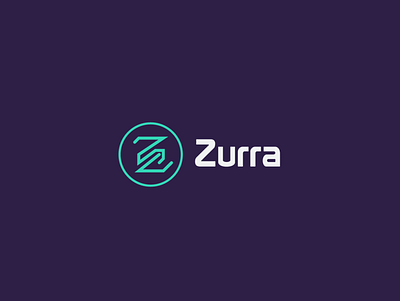 Zurra app brand brand identity connection flat guests hotel icon logo logomark mark software symbol tech technology vector