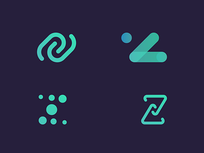 Zurra Icons abstract app connection hotel icons lettermarks logo marks modern software symbols tech z