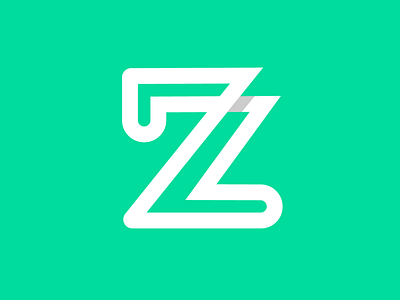 "Z" Icon brandmark clean custom type flat icon identity letter lettermark lineart mark minimal monoline overlapping typography z