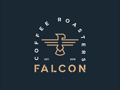 Falcon Coffee Badge