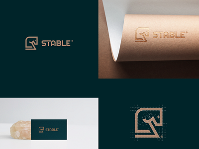 Stable | Logomark Design apparel brand identity branding construction design grid horse horse logo icon lineart logomark mark minimal modern screen printing stable symbol t shirts