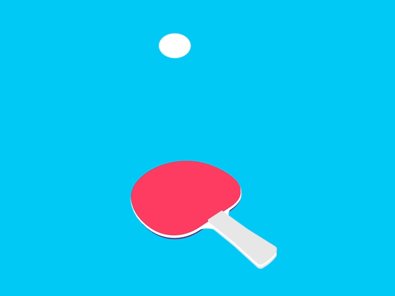 Ding-Dong Ping-Pong 3d aforox animation c4d loop motiongraphics ping pingpong pong