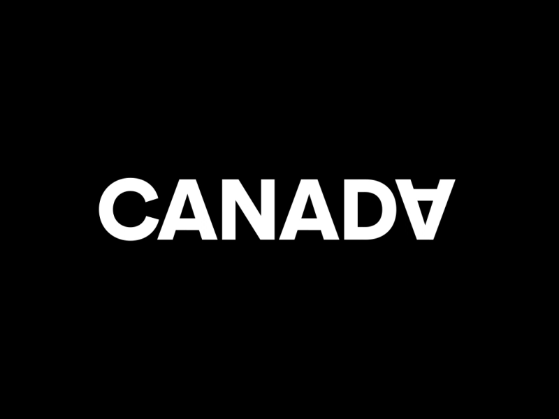 Canada for OX 2d aforox animation black canada loop motion motiongraphics typography vancouver white