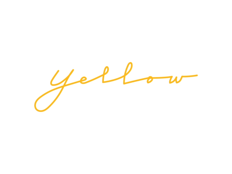 Yellow teaser handstyle illustrator graphic design identity loop logo design aforox