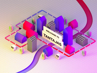 Tantajas 3d aforox aforox tv animation loop motion motiongraphics octane