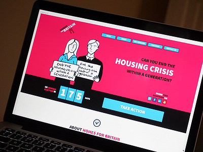 Homes for Britain Campaign Website