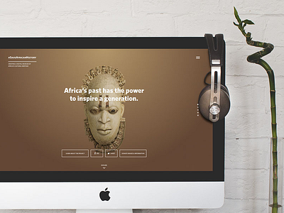 #SaveAfricanHistory africa ai artefact design mask museum photos scroll ui ux web website