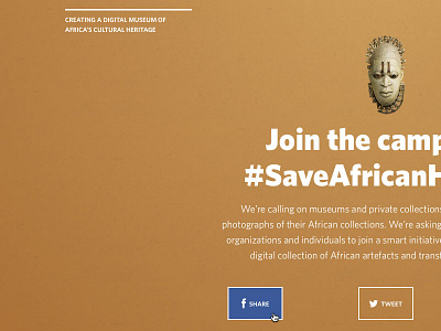 #SaveAfricanHistory africa ai artefact design mask museum photos scroll ui ux web website