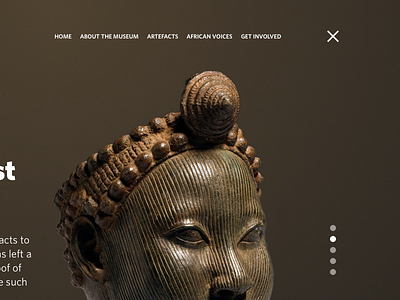 #SaveAfricanHistory africa ai artefact design mask museum photos scroll ui ux web website