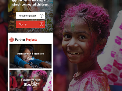 Children Charity Website Design